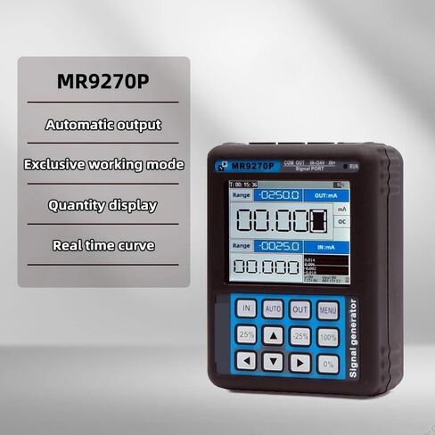 MR9270P معاير عملية متعدد الوظائف للصمامات الهوائية والكهربائية محاكاة المستشعر التناظري 4-20mA مولد الإشارة والإرسال in Kuwait