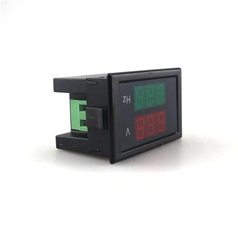 1pc AC 80-300.0V 45-65HZ 2 in 1 Digital Voltage Meter Frequency Counter Voltmeter Hertz/HZ Meter Red Led Display 50HZ 60HZ in Kuwait