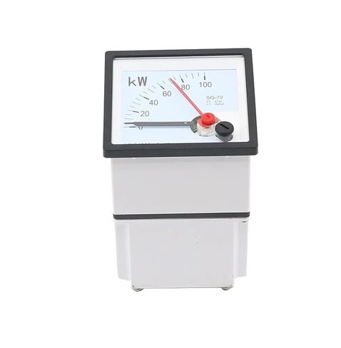 1pc SQ-72-KW Pointer Type 3-Phase Active Power Meter 100KW 415V 150/5A Generator Instrument Head Power Meter 72x72mm in Kuwait