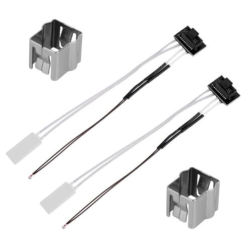 2pcs Ceramic Heater and Thermistor for Bambu Lab P1P/P1S, 300°C High-Temperature 3D Printer Thermistor with Fixing Clips Compatible with Bambu Lab P1P/P1S in Kuwait