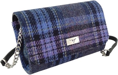 Glen Appin Harris Tweed Shoulder Wallet - Strathy in Saudi Arabia