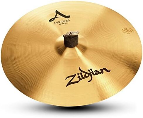 Zildjian A0264 صنج برونزي مصبوب سريع التصادم مقاس 14 بوصة مع درجة حرارة منخفضة إلى متوسطة مع ZKEY in Kuwait