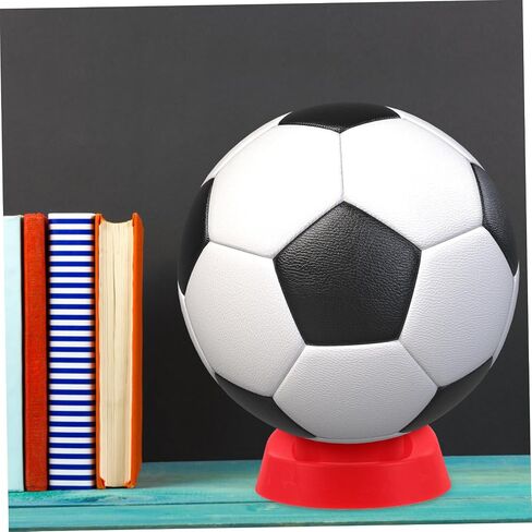VANZACK 2pcs Soccer Display Holder and Rugby Kicking Tee Stand Rack for Youth and Adults for Practice and Decoration Red in Kuwait