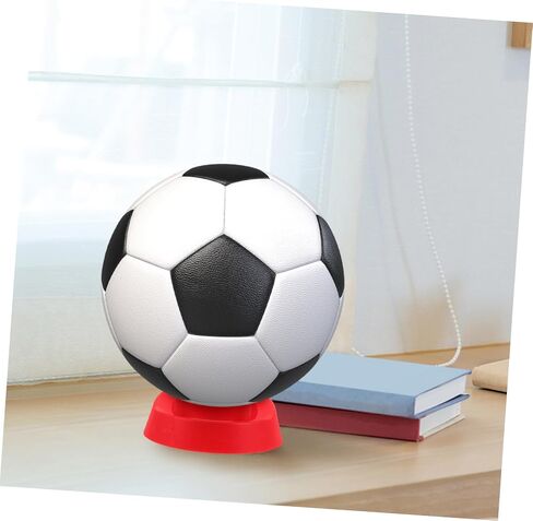 VANZACK 2pcs Soccer Display Holder and Rugby Kicking Tee Stand Rack for Youth and Adults for Practice and Decoration Red in Kuwait