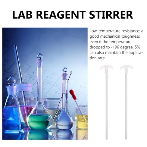 Baluue PTFE Stir Bar 12.40 X 1.57 X 0.39 in Mixing Paddle for Chemistry Experiments Reagent Stirrer Alkali Resistant Lab Mixer Tool for Scientific Use in Kuwait