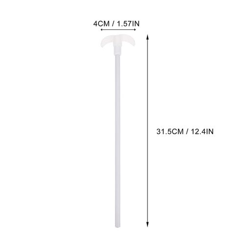 Baluue PTFE Stir Bar 12.40 X 1.57 X 0.39 in Mixing Paddle for Chemistry Experiments Reagent Stirrer Alkali Resistant Lab Mixer Tool for Scientific Use in Kuwait
