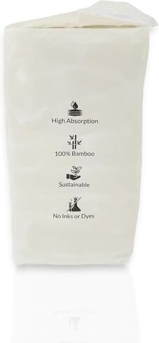Terre Bamboo Car Tissue Refills, 3-Ply, Unbleached, PFAS Free, 8 Pack (320 Sheets), FSC-Certified, Facial Tissues Refills for Car Visor Tissue Holder, Travel Tissue Tubes Box Container, Sustainable in Kuwait
