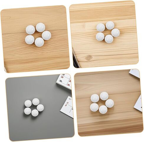 VICASKY 10pcs Roulette Table Beads Acrylic Balls for Turntables High Contrast Design for Enhanced Game Engagement Low Maintenance Multiplayer Compatible in Kuwait