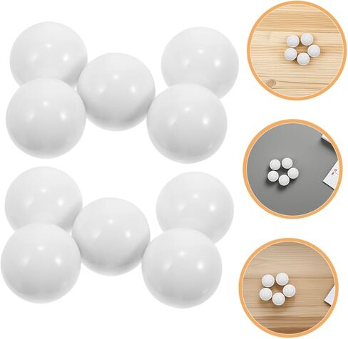 VICASKY 10pcs Roulette Table Beads Acrylic Balls for Turntables High Contrast Design for Enhanced Game Engagement Low Maintenance Multiplayer Compatible in Kuwait