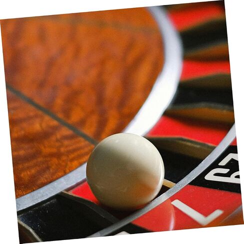 Abaodam 5Pcs Roulette Wheel Beads Elegant Game Props for Enhanced Excitement Roulette Play for Wheels for Game Night and Parties in Kuwait