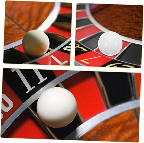 Abaodam 5Pcs Roulette Wheel Beads Elegant Game Props for Enhanced Excitement Roulette Play for Wheels for Game Night and Parties in Kuwait