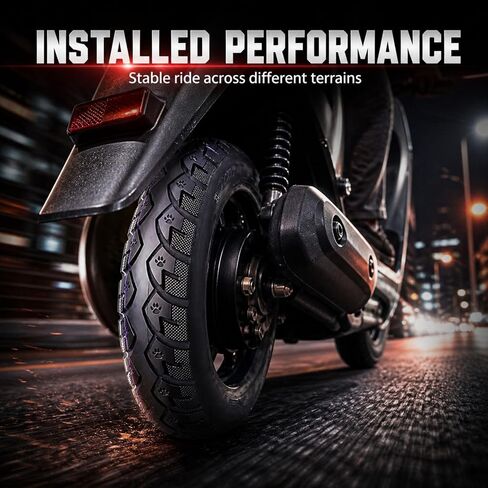 إطار دراجة 14x3.0، إطار بديل 14x3.00، القطر الخارجي 14 بوصة عرض 3.0 بوصة، هيكل نايلون 8PR، سعة تحميل 352 رطل، 300 كيلو باسكال، مداس ثقيل للاستخدام في المناطق الحضرية والطرق الوعرة، 14x3 in Kuwait