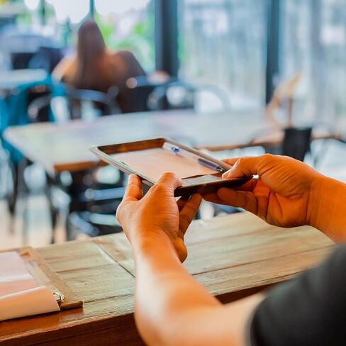 Henoyso مقدم فحص للمطاعم، حامل شيك، حامل فاتورة الضيوف، صواني طرفية للمطاعم والحانات ومستلزمات الفنادق (50 قطعة) in Kuwait