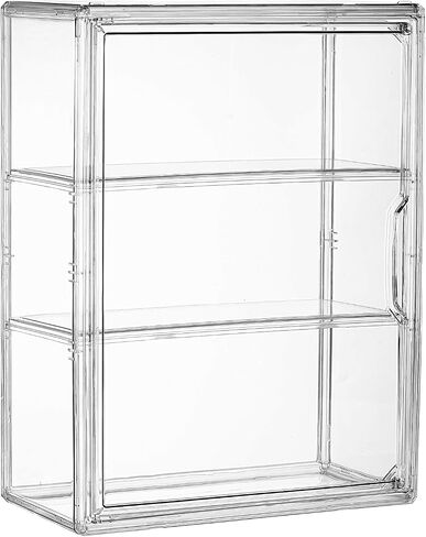 عرض علبة متوافقة مع Labubu Pop Mart ، Acrylic Clear Display Box Shelf لـ Pop Mart Labubu Doll ، حزمة واحدة in Kuwait