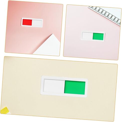 Homoyoyo 3pcs Restroom Sign for Home Privacy Signs for Door Acrylic Hotel Door Self-adhesive Vacant Occupied in Kuwait