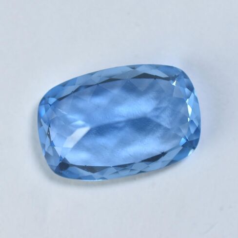 16.8 Ct Natural Cushion Cut Rare Blue Sapphire AA+ Certified Genuine Gemstone in Kuwait