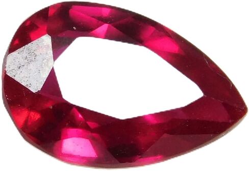 Red Ruby Pear Cut 8.52 Carat Natural CERTIFIED Perfect Ring Size Loose Gemstone in Kuwait