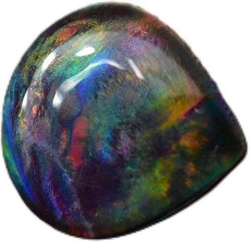 Natural Doublet Opal Pear Cut 5.00 Ct Natural Ring Size Opal Gemstone CERTIFIED in Kuwait