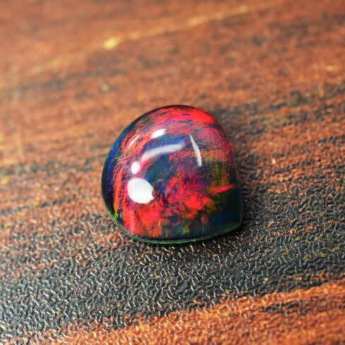 Natural Doublet Opal Pear Cut 5.00 Ct Natural Ring Size Opal Gemstone CERTIFIED in Kuwait