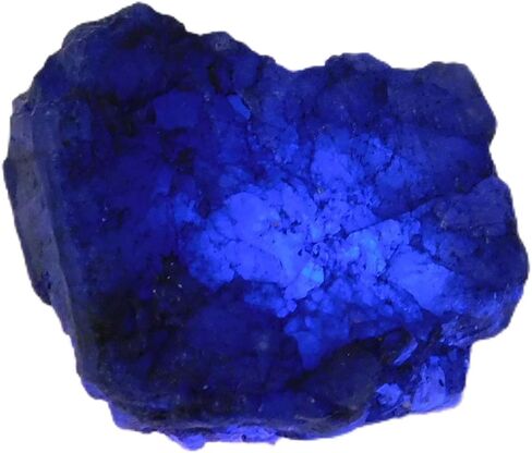 NATURAL Blue Sapphire Rough 130Ct Uncut Raw Earth Mined CERTIFIED Loose Gemstone in Kuwait