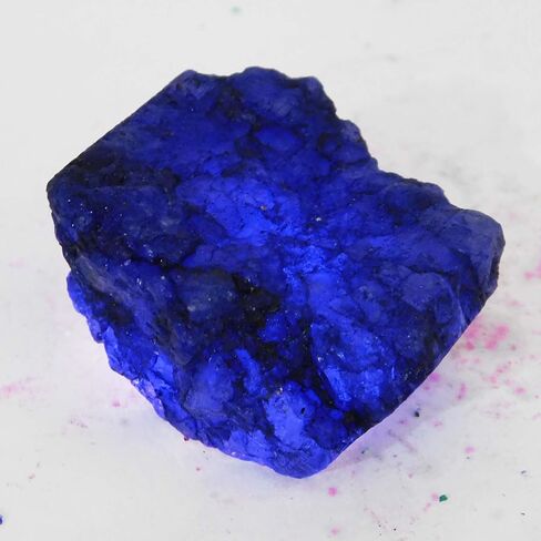 NATURAL Blue Sapphire Rough 130Ct Uncut Raw Earth Mined CERTIFIED Loose Gemstone in Kuwait