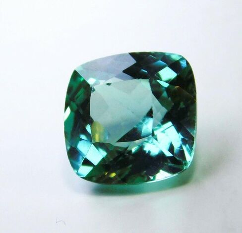 Ring Size Square Cushion Cut 8 Ct Grandidierite NATURAL Green Loose Gemstone in Kuwait