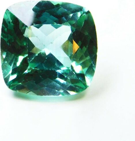 Ring Size Square Cushion Cut 8 Ct Grandidierite NATURAL Green Loose Gemstone in Kuwait