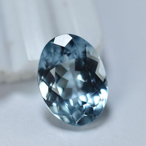 Stunning Quality Lite Blue Sapphire 10.17 Ct Blue Sapphire Gemstone Certified in Kuwait