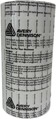 Avery Dennison Monarch 1131 "الأفضل إذا تم استخدامه بواسطة الملصقات البيضاء (8 لفات) | Monarch 1131 "الأفضل إذا تم استخدامه بواسطة" الملصقات البيضاء in Kuwait