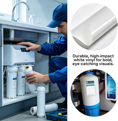 Custom HVAC Maintenance Stickers, Electrical & Plumbing – Durable Waterproof Vinyl Labels, QR Codes, Service Dates, Technician Notes – Indoor/Outdoor Use for Commercial & Industrial Equipment in Kuwait
