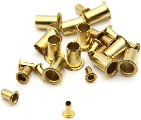 1000 PCS M0.9 M1.3 .5 .7 Rivets Double-Sided Circuit Board PCB Nails Metal Hollow Rivet Assortment Kit Hollow Rivet Tool in Kuwait
