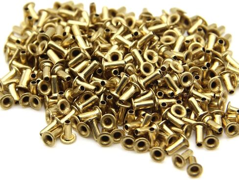 1000 PCS M0.9 M1.3 .5 .7 Rivets Double-Sided Circuit Board PCB Nails Metal Hollow Rivet Assortment Kit Hollow Rivet Tool in Kuwait