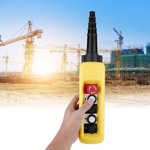 محطة رافعة معلقة مع 4 أزرار تحكم في الرافعة وإيقاف الطوارئ E-Stop in Kuwait