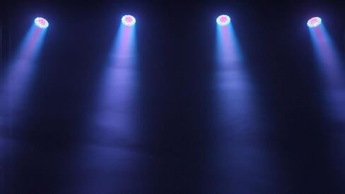 SHEHDS Moving Head Light LED 19x15W RGBW 4in1 B/Wash/Zoom Effect Stage Lights Professional DMX512 & Sound Activated Control DJ Lights for Party Wedding Disco and Nightclub - 1 Pack in Kuwait