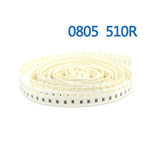 300PCS 0805 SMD Resistor 1% 510 ohm 1 8W 510R 511 in Kuwait