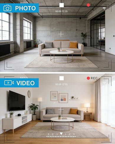 1080 HD Wireless Mini Small Nanny Cam Wall Outlet WiFi Camera Indoor Camera for Home Security【Upgraded】 in Saudi Arabia