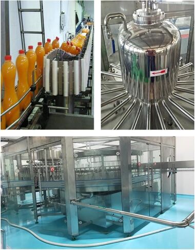 Stainless Steel High Efficiency Water Canning Line, Automatic Water Bottling Equipment with PLC Control,Material Suitable for 500ml-15L Bottles Low Maintenance,Auto Capping for 500ml-10L Bottles in Kuwait
