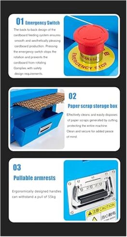 Heavy-Duty Cardboard Cutting Machine - 500mm Width, Friendly Slitting Tool for Efficient Packaging and Waste Management in Kuwait