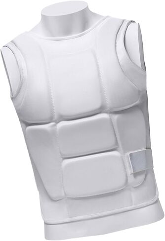 Martials Art Chest Protectors Shock Absorbings Adjustable Straps Comfortable Wear Unisex Karate Guard for Sports Martial Arts Chest Guard Breathable Protective Gear with Adjustable Fit for Karate in Kuwait