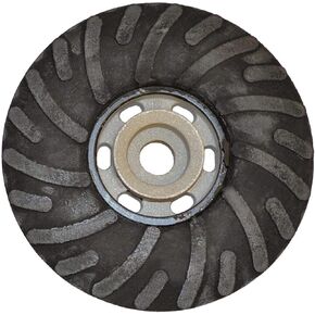 ALFA Tools FD61991F 4-1/2" وسادة دعم مطاطية Spiralcool، مرنة in Saudi Arabia