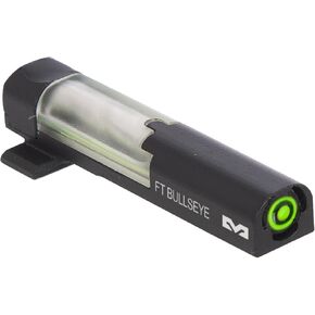 Meprolight Mepro FT Green Bullseye Front Sight - Fiber-Optic Day/Night Sight, Tritium Powered Pistol Optic, No Battery Required, Fits Most Holsters in Saudi Arabia