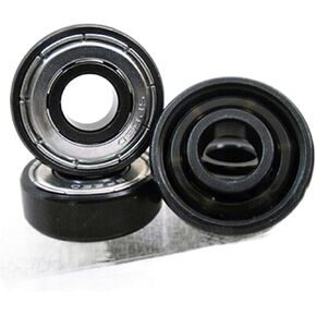 16Pcs Black Ceramic 608 Bearing 6 Balls for Inline Speed Skates Bearings in Saudi Arabia