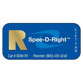 Spee-D-Right SDM-R1 كاسيت علامة الأشعة ظليل للأشعة، مقاس 0.625 بوصة (صندوق مكون من 100) in Kuwait