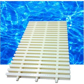 Pool Drain Overflow Grating Cover - Shower Drain Strainer for Above Ground Pools, Walkways & Balconies, Set of 5 (30x100CM) - Durable, Easy to Install, Prevents Clogs in Kuwait