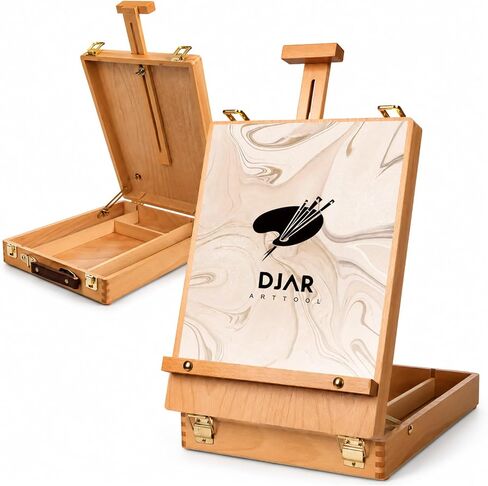 مجموعة الطلاء الاكريليك DJAR 49 PCS ، تشمل سهول المكتب ، طلاء الأكريليك ، قماش ، كراسة رسم ، وسادات الطلاء ، مجموعة طلاء ألوان 24 للبالغين والفنانين والمبتدئين in Kuwait