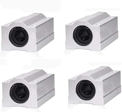 4pcs Linear Bearing Slides, Model SCS20UU, Length 20mm, Mainly Used for CNC Parts, 3D Printer Parts, Precision Machine Tools in Kuwait