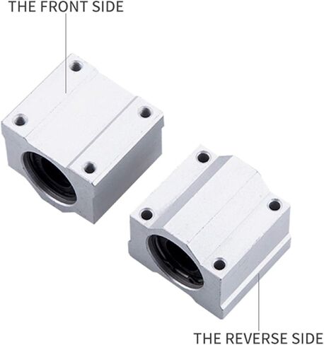 4pcs Linear Bearing Sliders, Model SCS8UU with LM8UU Bushings, Mainly Used for CNC Parts, 3D Printer Parts, Precision Machine Tools in Kuwait