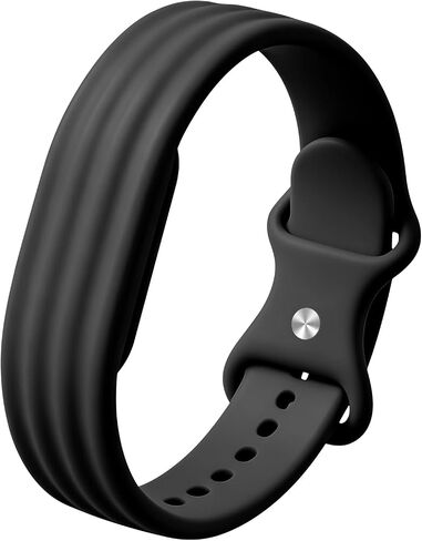 أربطة سيليكون لسوار Google Fitbit Air Band، حزام بديل من السيليكون فائق النعومة، سوار معصم مقاوم للتعرق قابل للتعديل لتتبع النوم واللياقة البدنية والجري والتمرين والارتداء اليومي للنساء والرجال in Kuwait
