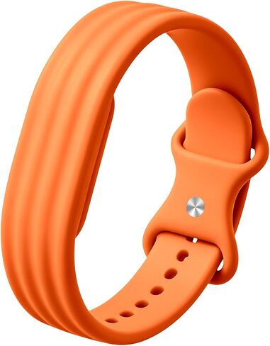 Silicone Bands for Google Fitbit Air Band, Ultra-Soft Silicone Replacement Strap, Adjustable Sweatproof Wristband for Sleep Tracking, Fitness, Running, Workout & Daily Wear for Women Men in Saudi Arabia