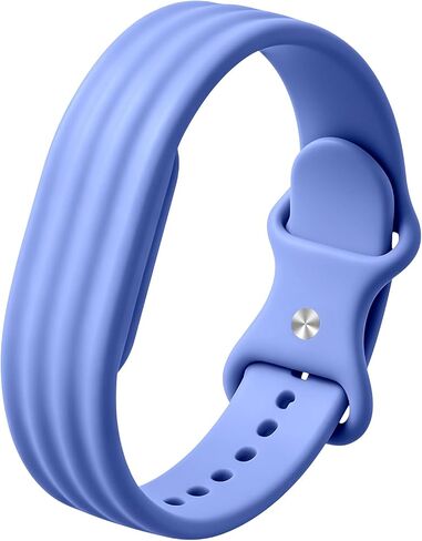 Silicone Bands for Google Fitbit Air Band, Ultra-Soft Silicone Replacement Strap, Adjustable Sweatproof Wristband for Sleep Tracking, Fitness, Running, Workout & Daily Wear for Women Men in Saudi Arabia
